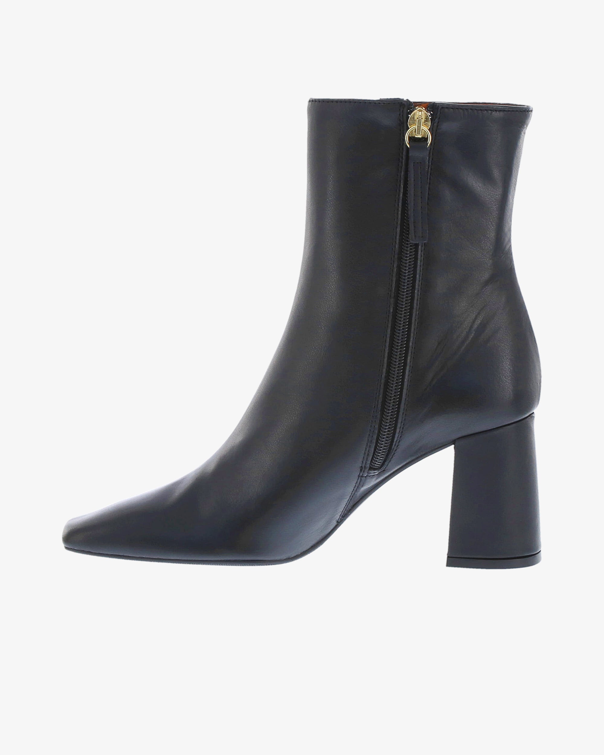 Neo Delphi Ankle Boot in Black Napa Leather inside view | colour:black-napa-leather