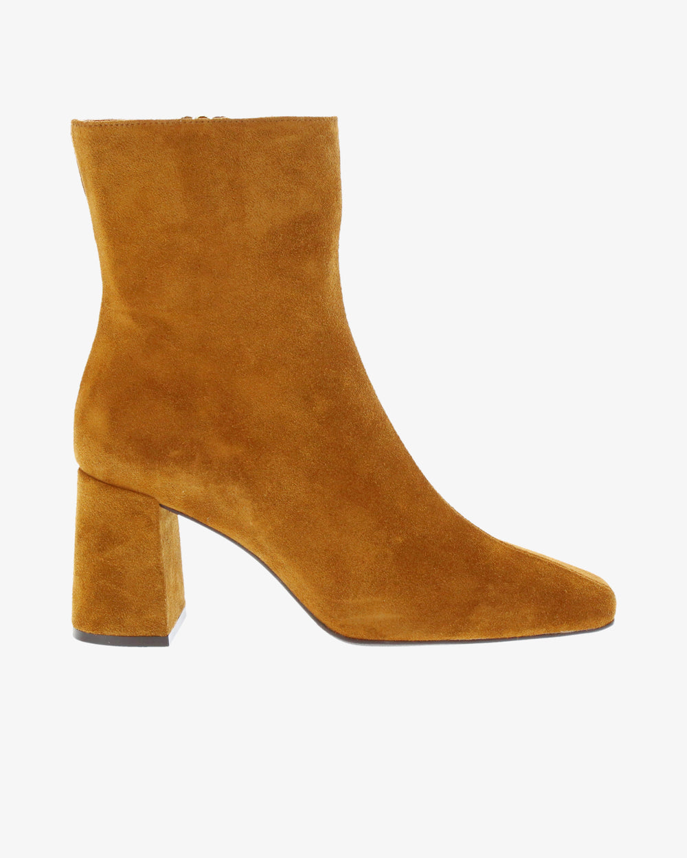 Neo Delphi Ankle Boot in Mahogany Suede Leather side view | colour:mahogany-suede-leather