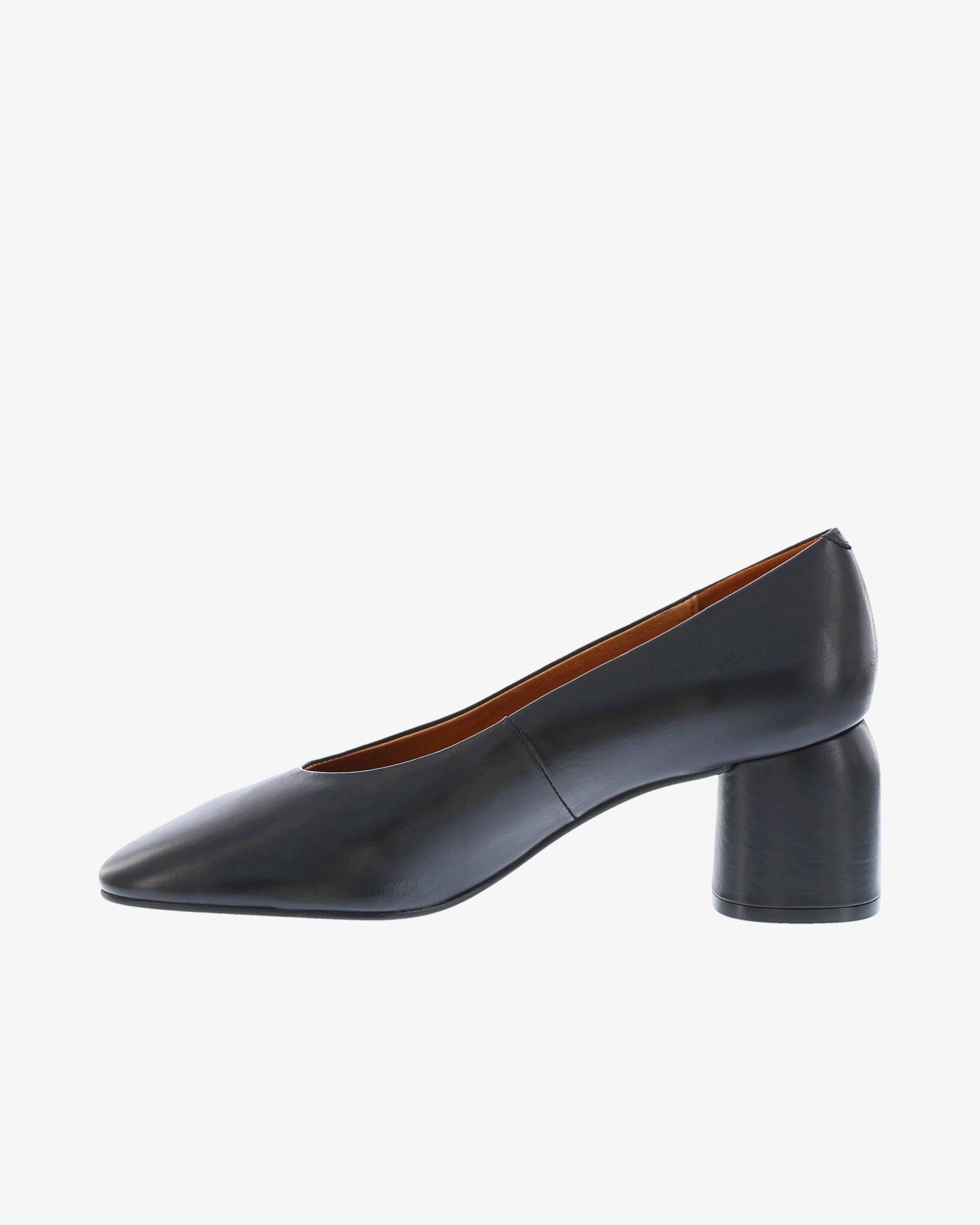 Neo Faelyn Heel in Black Napa Leather inside view | colour:black-napa-leather