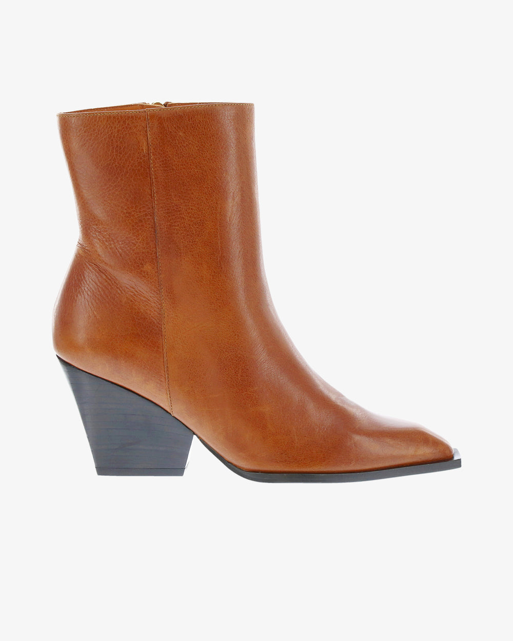 Neo Irisa Ankle Boot in Terra Full Grain Leather side view | colour:terra-full-grain-leather