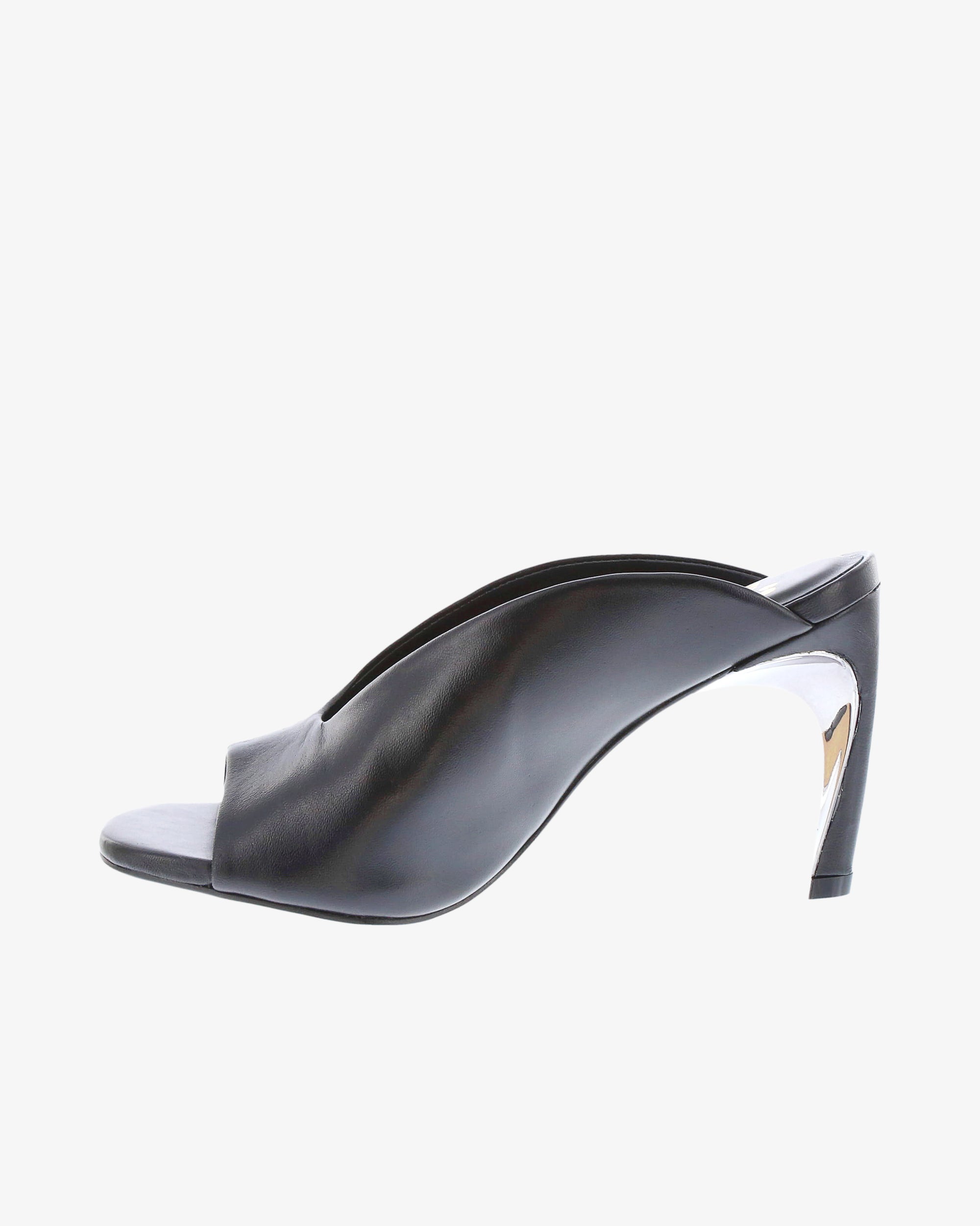 Neo X Xalina Heel in Black Napa Leather inside view | colour:black-napa-leather