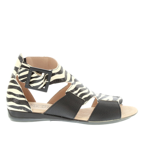 Jose Saenz 'JS-1007' / Negro/Cebra Beige-Negro