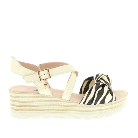 Jose Saenz 'JS-4406' / Cebra Beige-Negro/Hielo