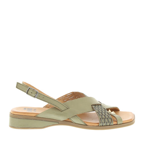 nuxneo 'Jacqueline/LP-0095-55-1915' Nappa / DBL6 Khaki