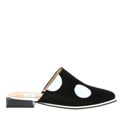 nuxneo 'Selena/LP-0428-3899N' Nubuck / 42 Black/01 White